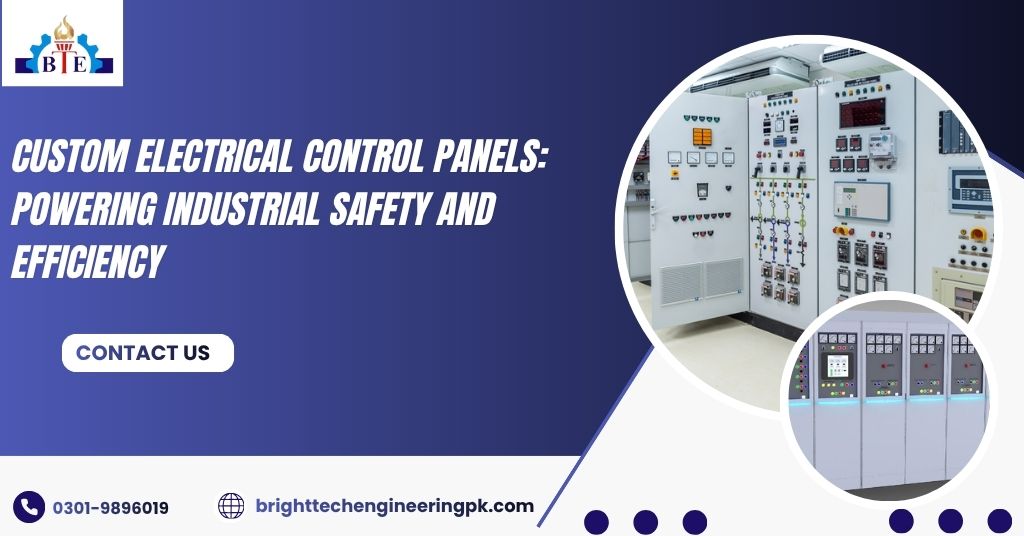 Electrical control panels showcasing essential industrial advantages