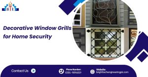 Decorative window grills enhance home security while adding style, offering strength, airflow, and elegant designs that complement modern and traditional homes.