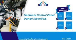 Professional electrical control panel design delivering safe efficient layouts, compliant wiring, clear documentation, and reliable system performance