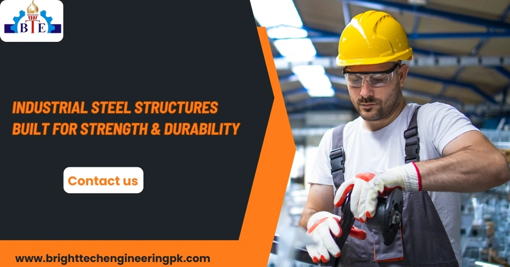 Industrial steel structures deliver unmatched strength, durability, and flexibility for factories, warehouses, and heavy-duty industrial facilities.